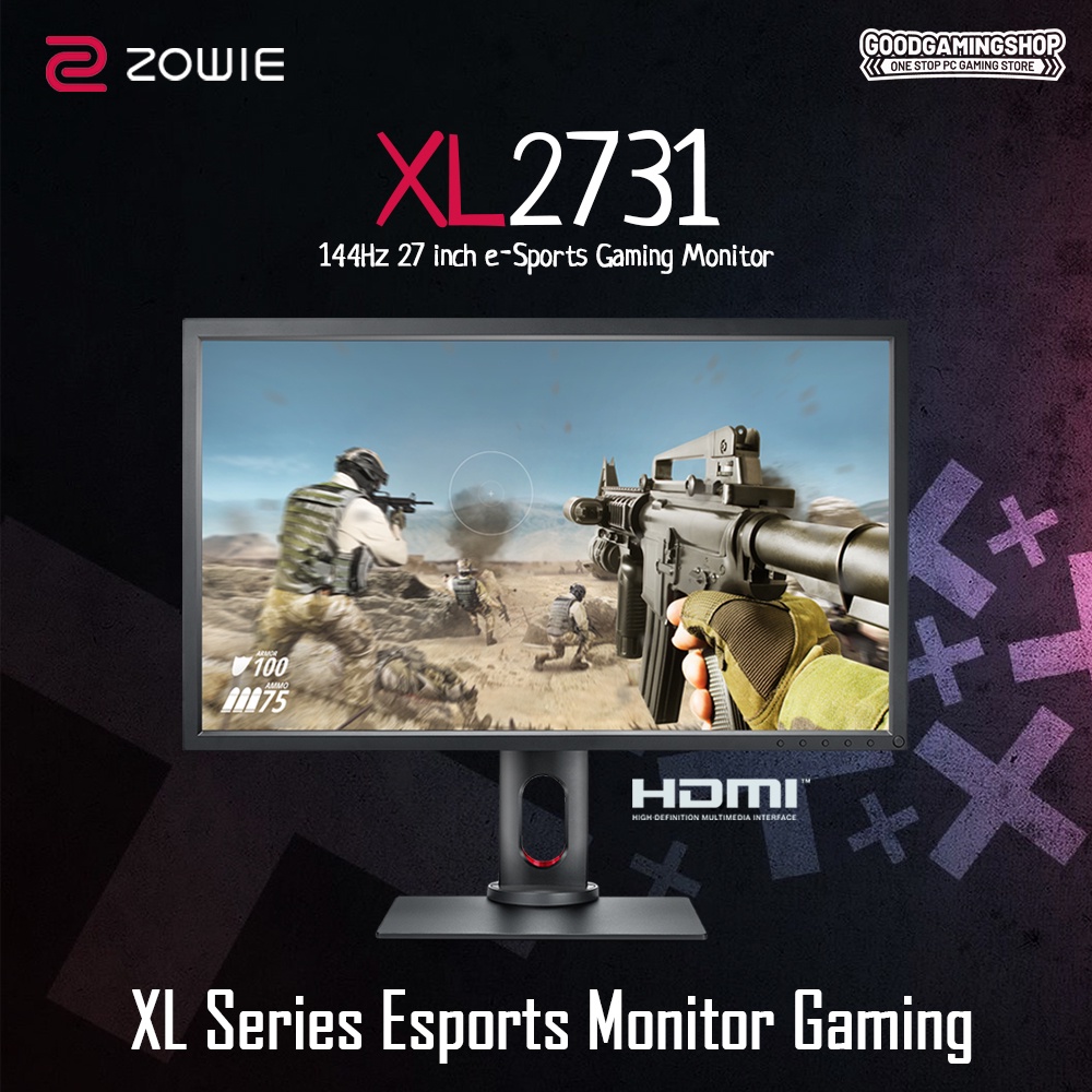 Zowie XL2731 - 144Hz 27 Inch Gaming Monitor