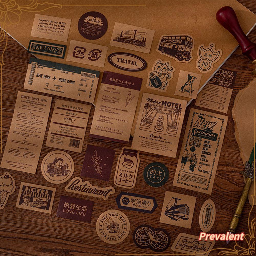 Preva 30pcs Stiker Label Penanda Tiket Untuk Buku Diaryagenda