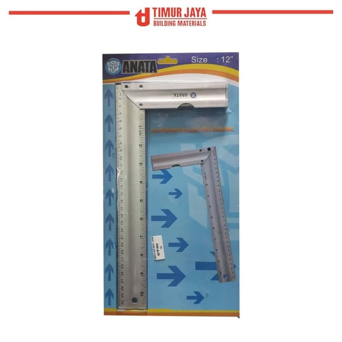 

Penggaris Siku Besi waterpass / Pasekon 30cm /12