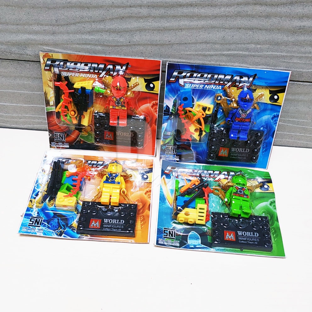 MURAH!!! LEGO ROBOMAN SUPER NINJA HERO SUPERHERO ULTRAMAN KAMEN RIDER