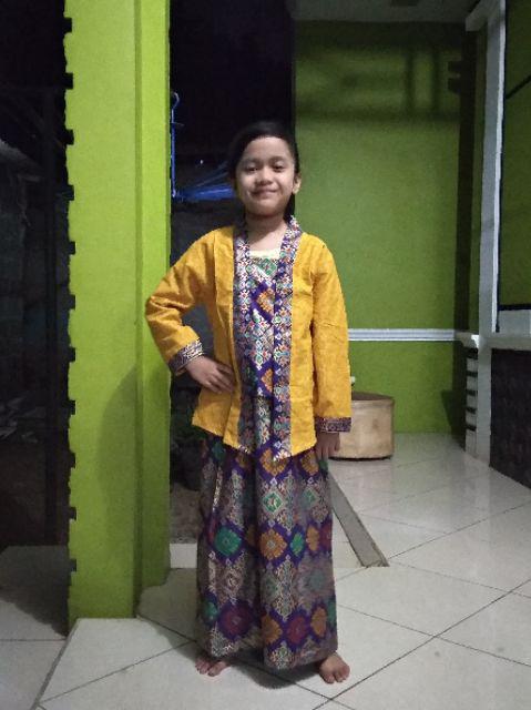 Termurah Best Seller Kebaya Kutubaru Anak Batik , Kutubarukids , Kutubaru Modern , Kebaya Batik Anak