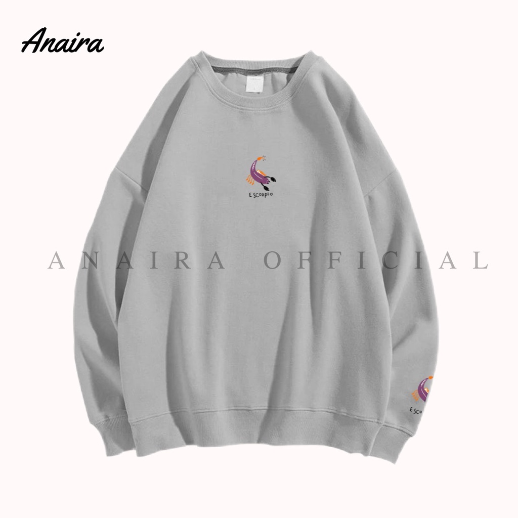 ESCORPIO SWEATER CREWNECK WANITA ANAIRAOFFICIAL