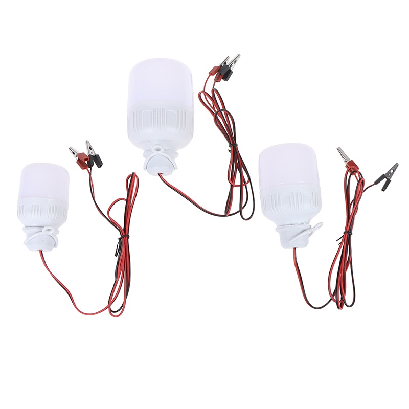 (LUCKID) Lampu Bohlam Led Portable 12V 5W 9W 15W