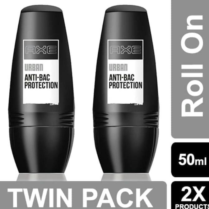 Axe Urban Anti -Bac Protection Deodoran Roll on 50ml Two