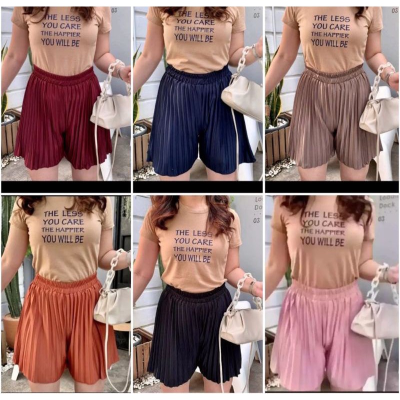 HOTPANTS JUMBO PLISKET CELANA PLISKET HYGET PREMIUM S M L XL XXL CELANA TIKTOK