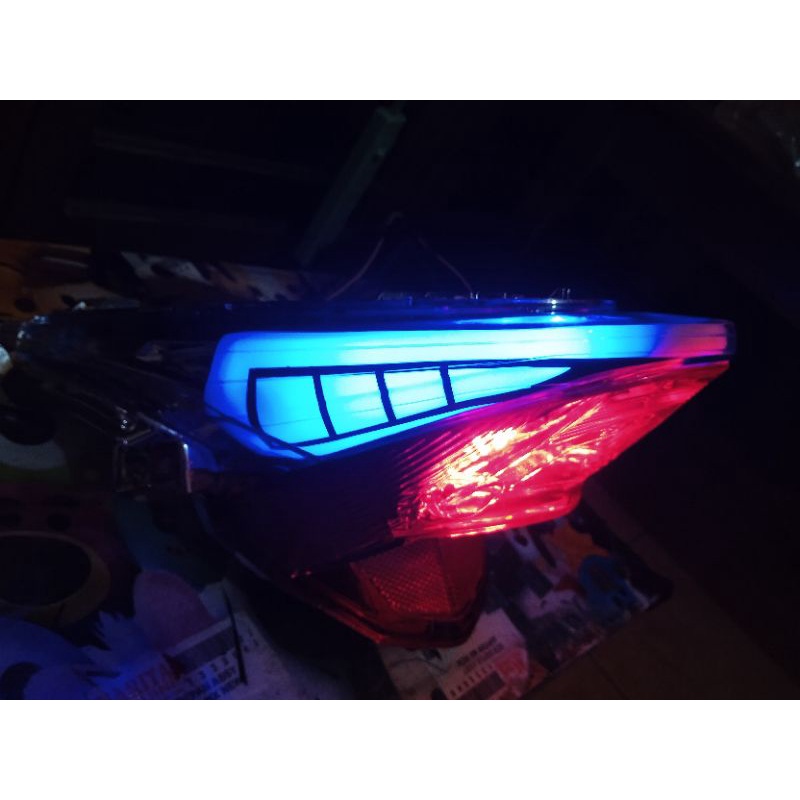 stoplamp lampu rem custom beat pop