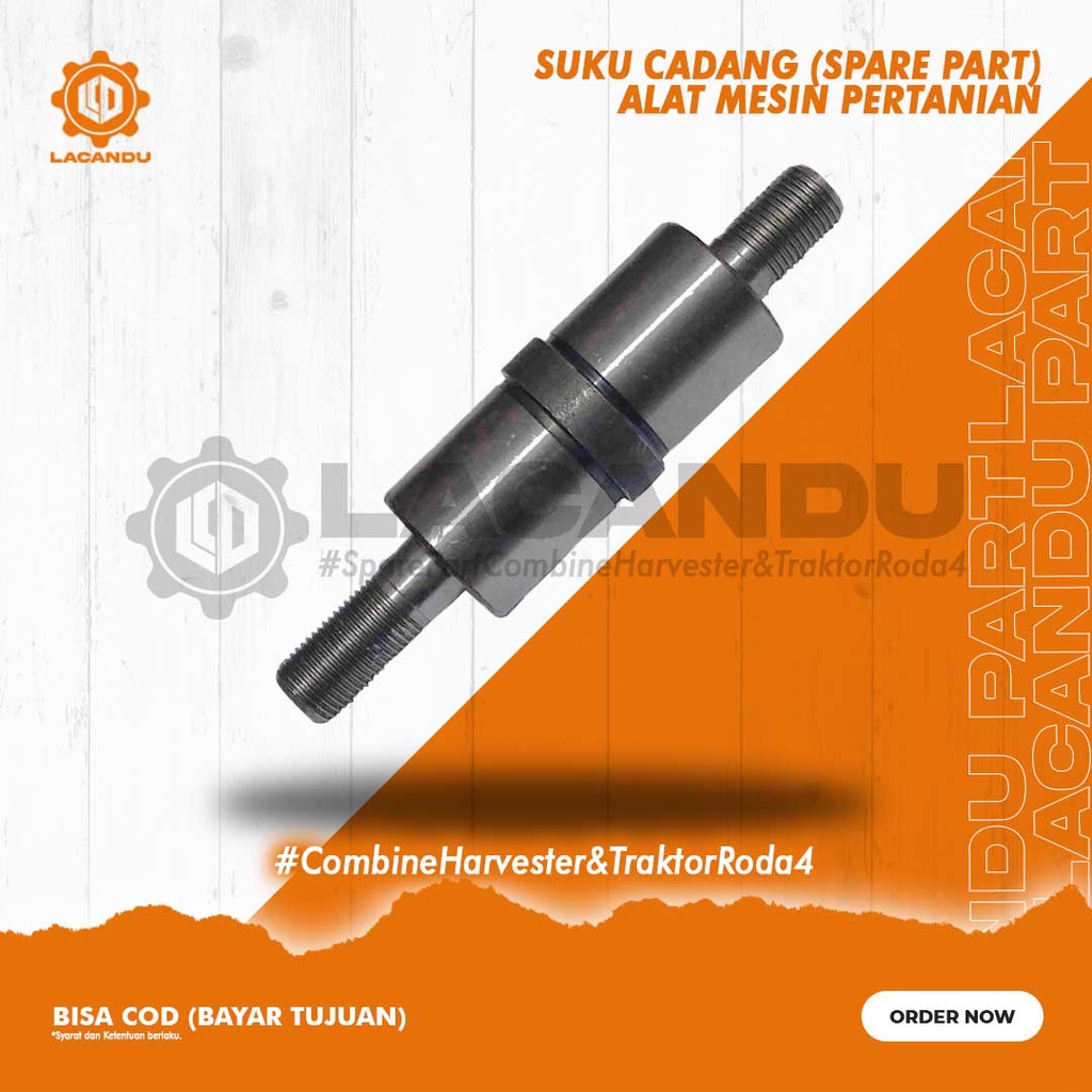 YB SHAFT IDLER YANMAR 1E6C40-73020 AS IDLER UNTUK COMBINE HARVESTER LACANDU PART