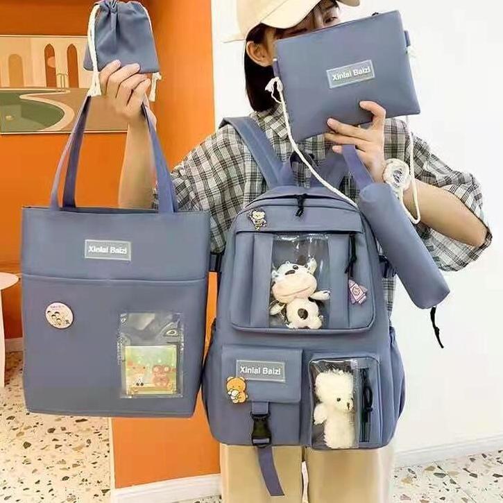 Big Sale.. Tas Sekolah Anak SD SMP SMA Wanita Perempuan Tas Backpack Ransel Sekolah Tas Kerja Wanita