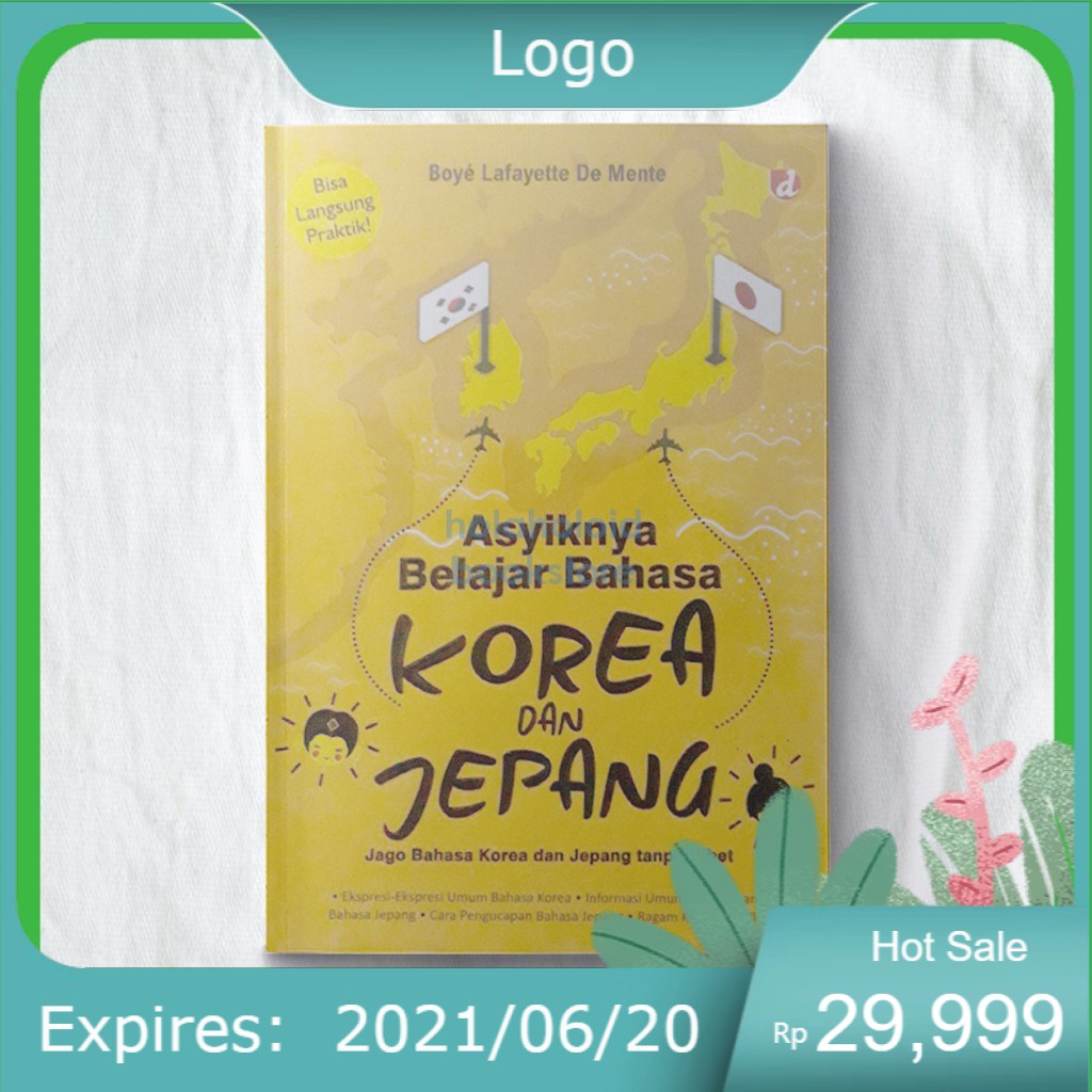 Buku Asyiknya Belajar Bahasa Korea dan Jepang
