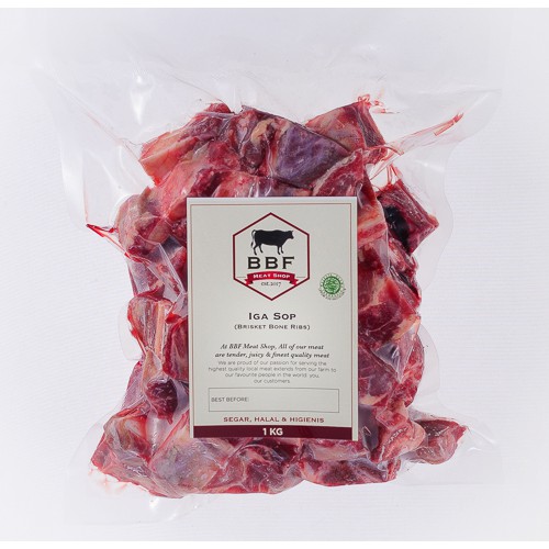 

Iga Sop (Brisket Bones Ribs) Kemasan 1kg