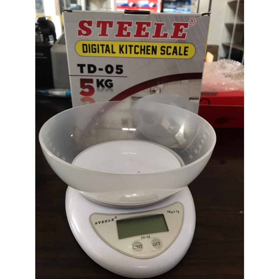 Timbangan Digital Steele Digital Kitchen Scale TD-05