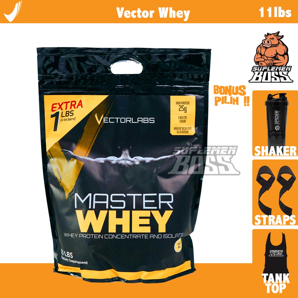 VECTORLABS MASTER WHEY 10 lbs BPOM