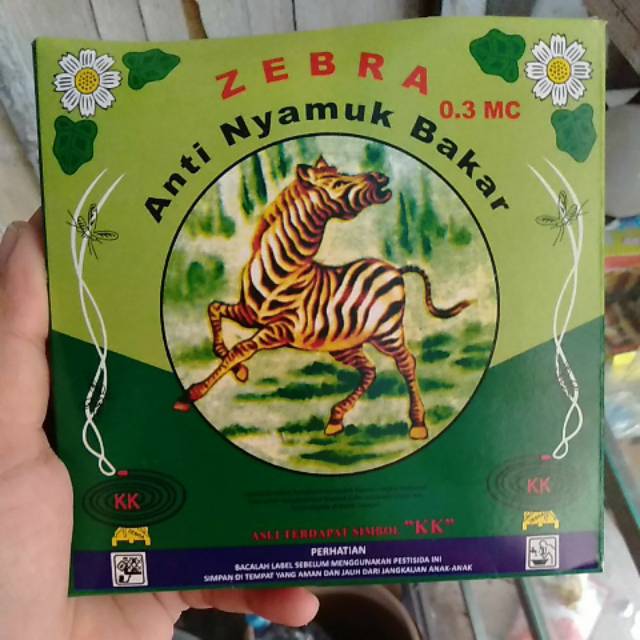 Zebra obat nyamuk bakar