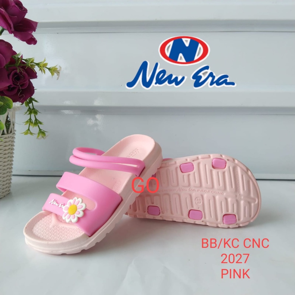 sogo NEW ERA BB/KC 2027 Sandal Karet Anak Perempuan Tali Belakang