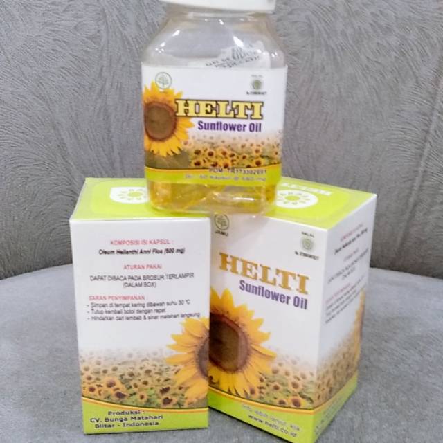 

Helti Sunflower Oil helti sari biji bunga matahari sunflower extract