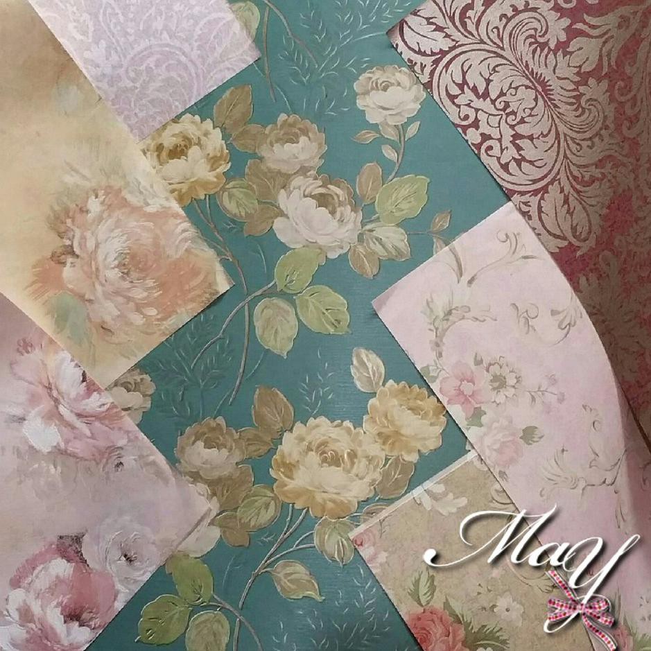 

Tidak Diragukan Kertas Kado Fancy seri "Wallpaper" (Ran Green, Elli Peach, Odinn Maroon, Odinn Pink,