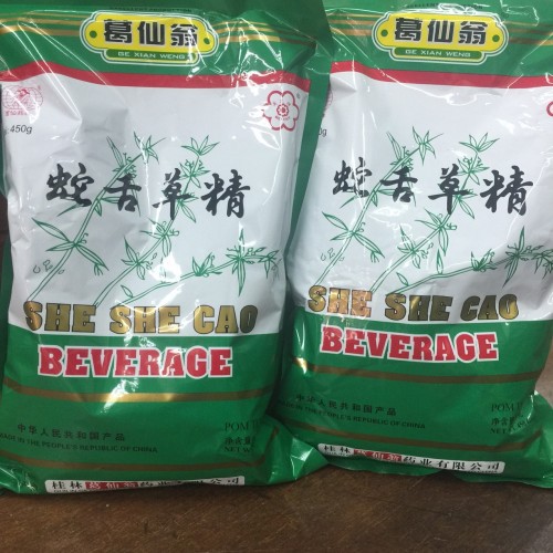 

She she cao beverage - teh Untuk panas dalam