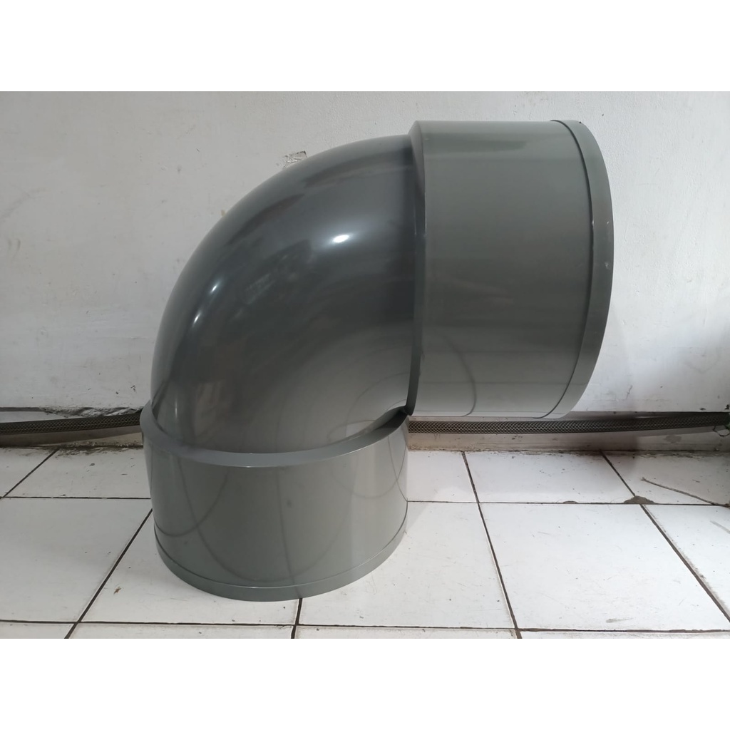 Elbow 90° 90 derajat 16&quot; 16 in inch D CM Taiwan Knee Keni siku bisa untuk semua merk pipa PVC : pralon paralon rucika wavin triliun intilon vinilon champion pacific maspion alderon supralon winlon dll