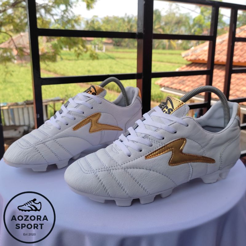 aozora_sport sepatu bola specs bahan kulit asli berkualitas free kaos kaki-1