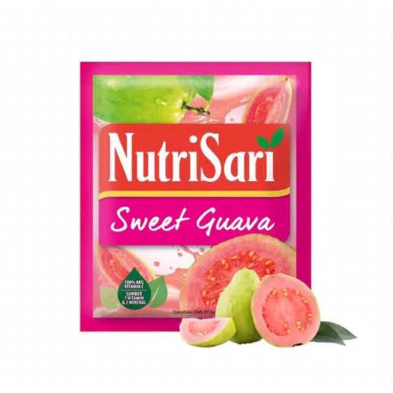 

Nutri sari jambu 10 sachet 11gr