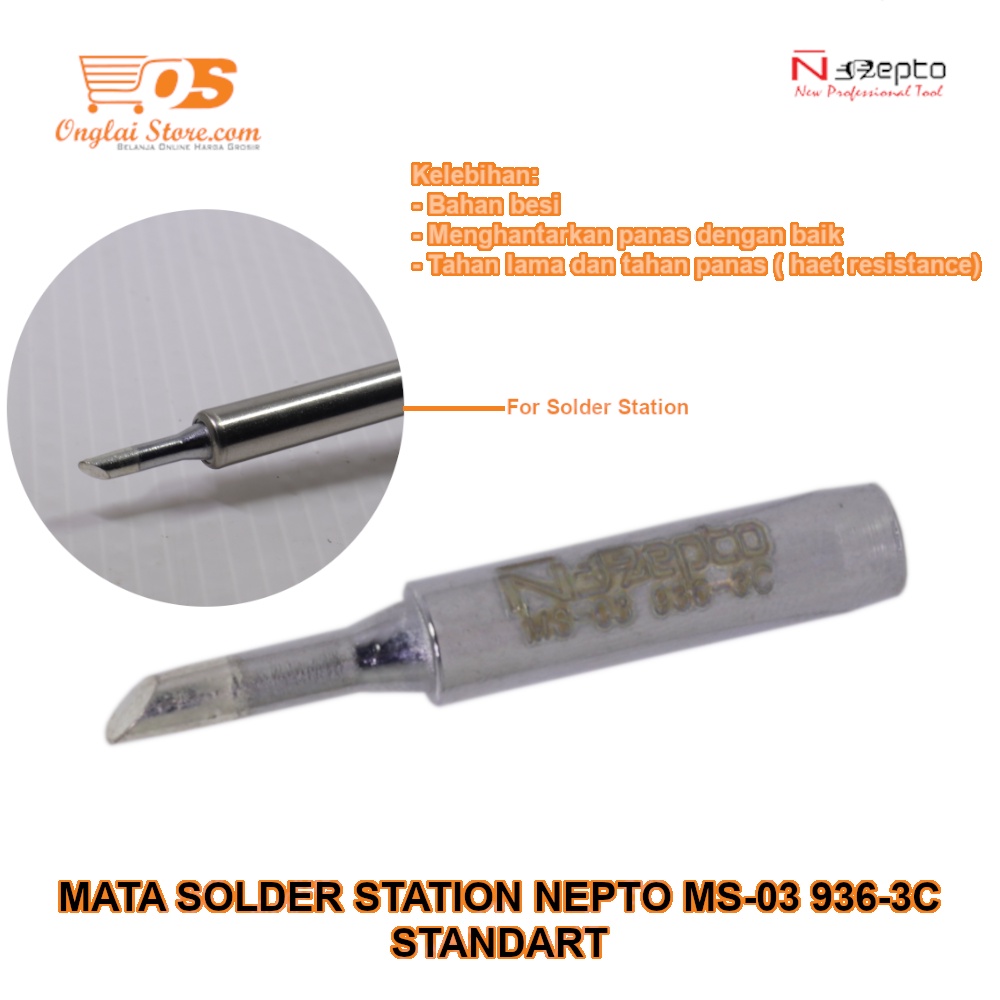 MATA SOLDER STATION NEPTO MS-03 936-3C STANDART ORIGINAL