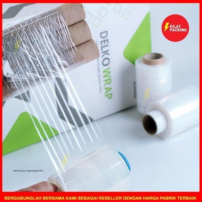 

Plastik Stretch Film Wrap - Wraping - Wrapping Bening 50Cm X 160M /Dus