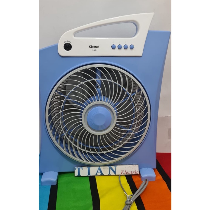 COSMOS 12-BFD Box Fan / Kipas Angin Kotak 12 Inch