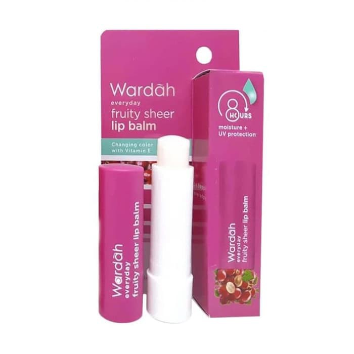 Wardah Everyday Moisture Lip Nutrition | Fruity Sheer Lip Balm By Ailin Kosmetik