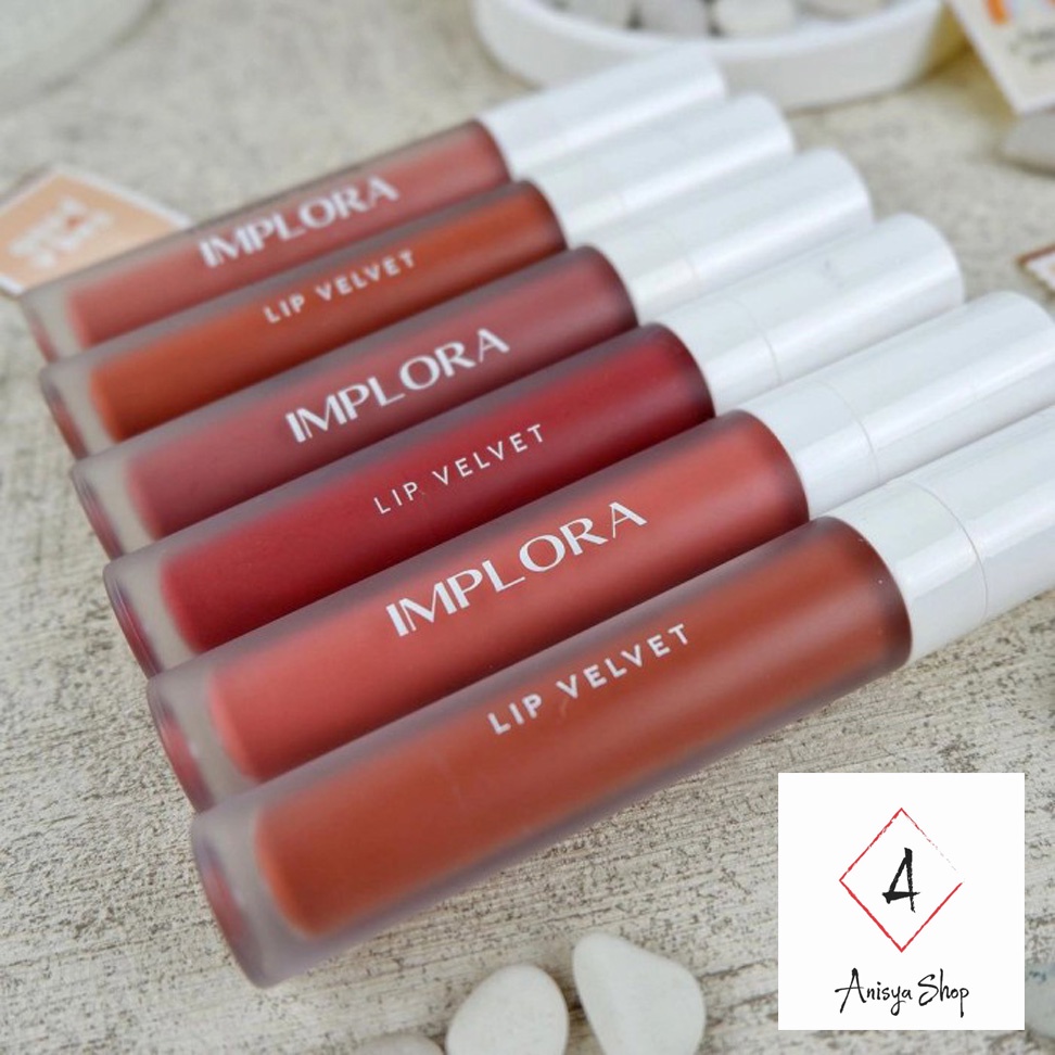 IMPLORA LIP MATTE VELVET LIP CREAM/ LIPSTIK/ LIPSTICK/ LIPCREAM / LIP VELVET IMPLORA