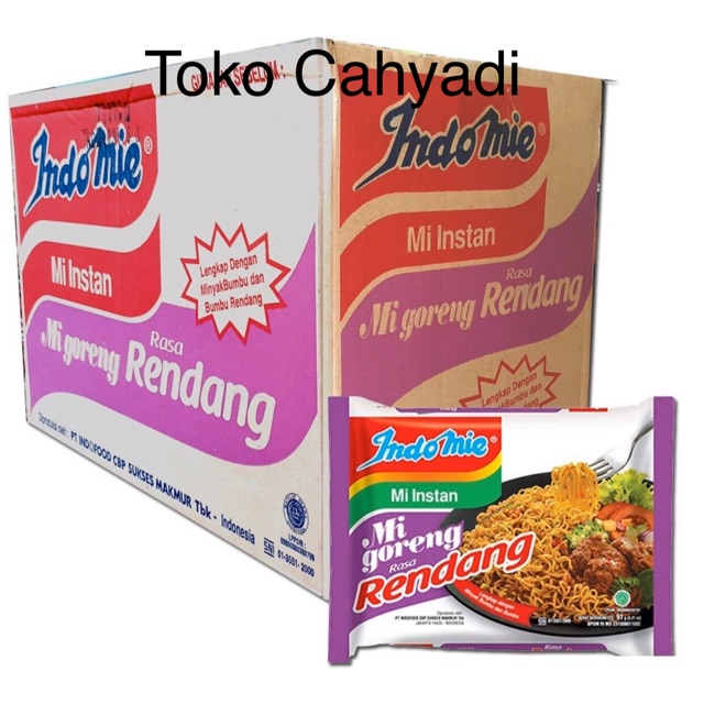

Indomie Goreng Rendang 91g /Dus