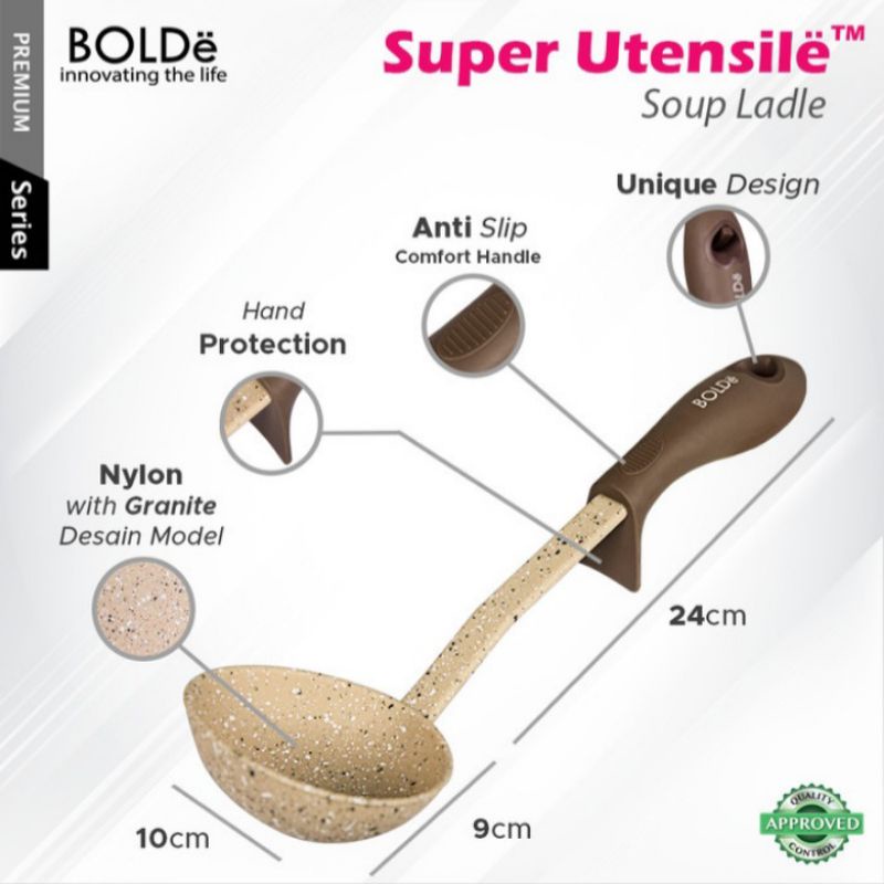 BOLDe Super Utensile Soup Ladle