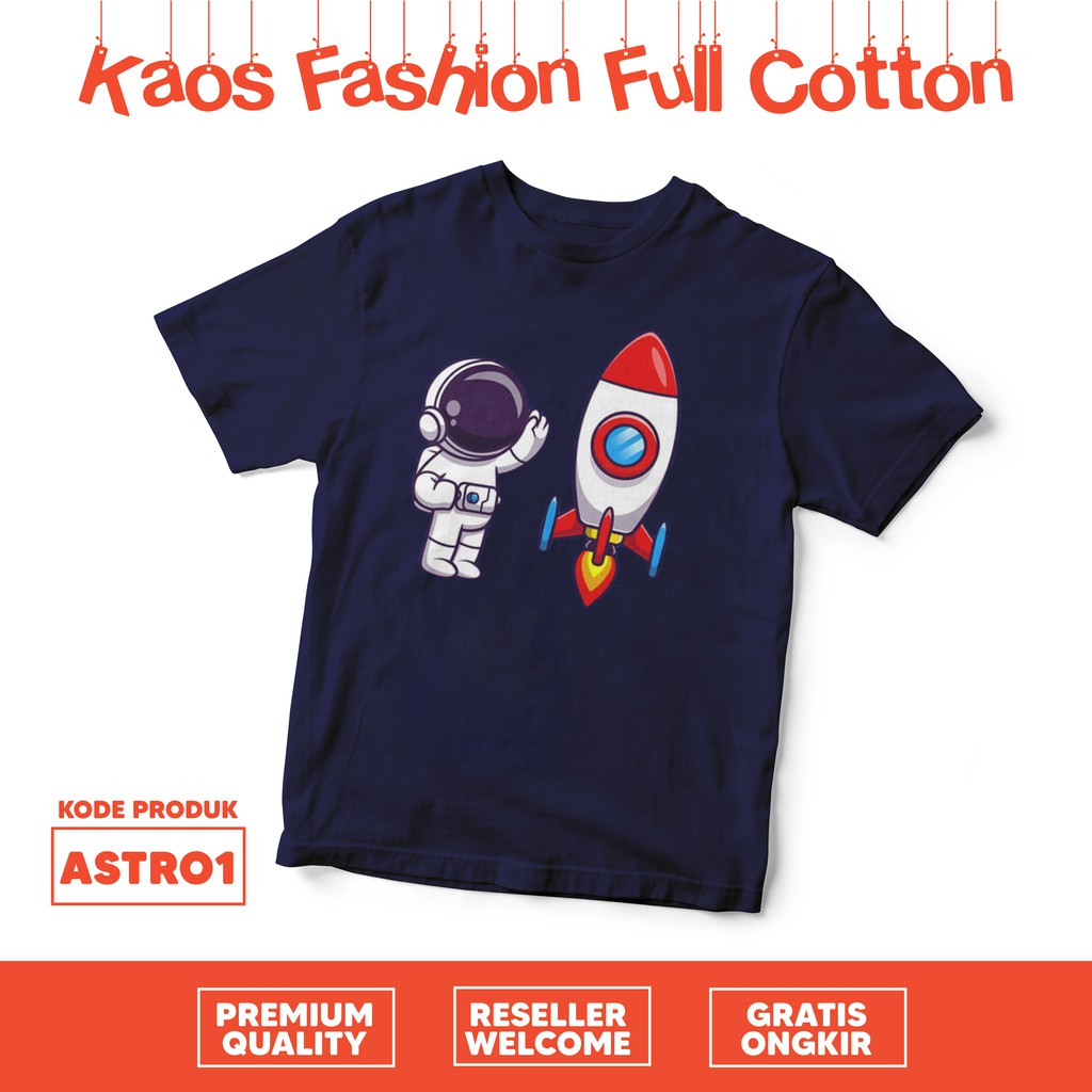 [KAOS ANAK ] KAOS ASTRO ANAK COTTON COMBED MURAH HARGA KUALITAS TERBAIK ASTRO