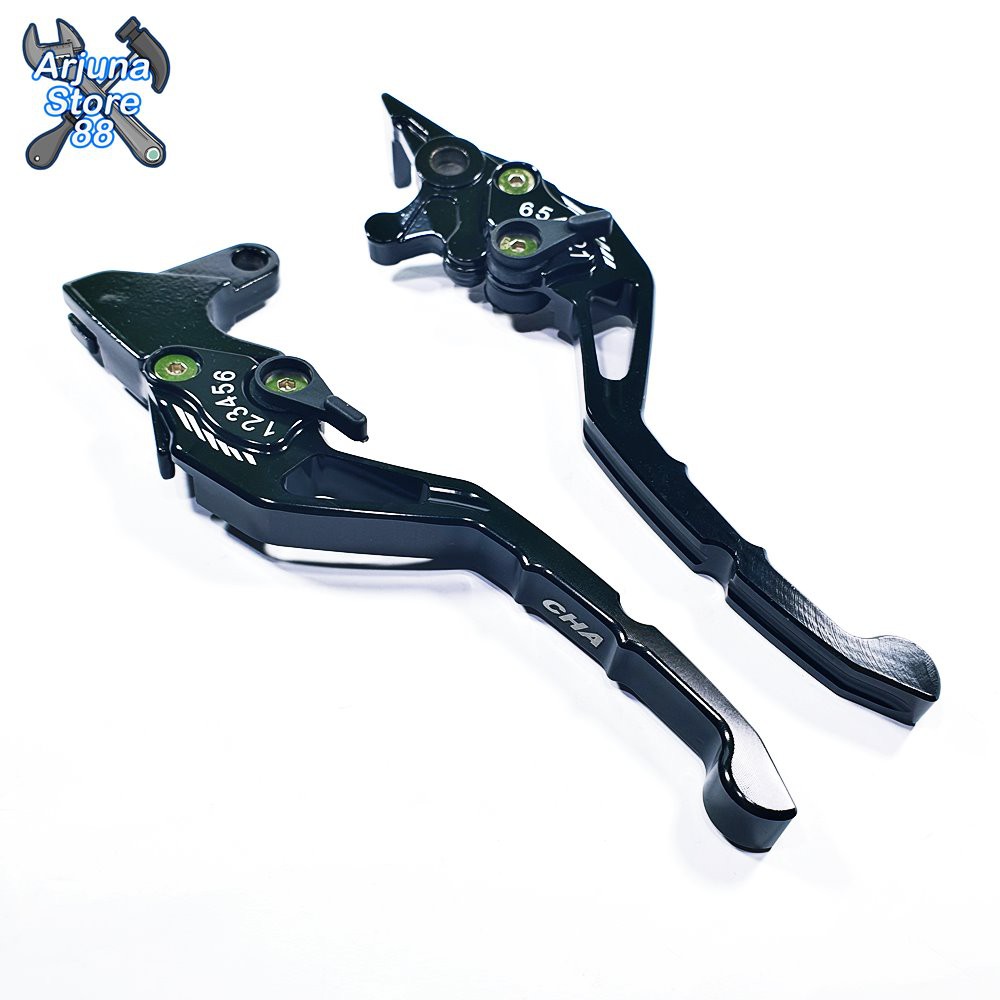 Handle Rem Aerox 150 Lexi Yamaha Hitam CNC