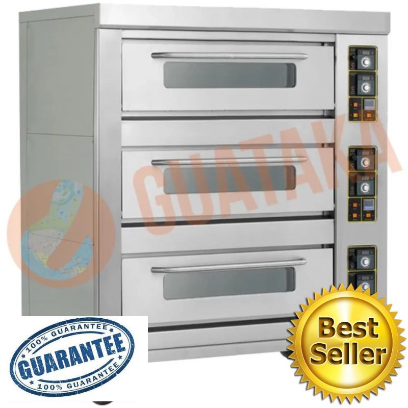 PROMO GAS OVEN GUATAKA GTK010007 3 Deck 9 Tray