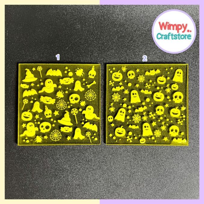 

Texture Tiles Halloween Cetakan Stamp Clay Texture Sheet Halloween wimp11 Ayo Beli