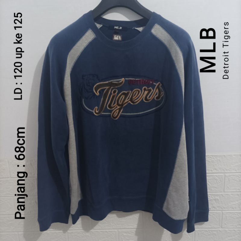 JAKET/HOODY/CREWNECK/CN PRIA BRAND MLB DETROIT TIGERS SECOND/PRELOVED FROM BALL