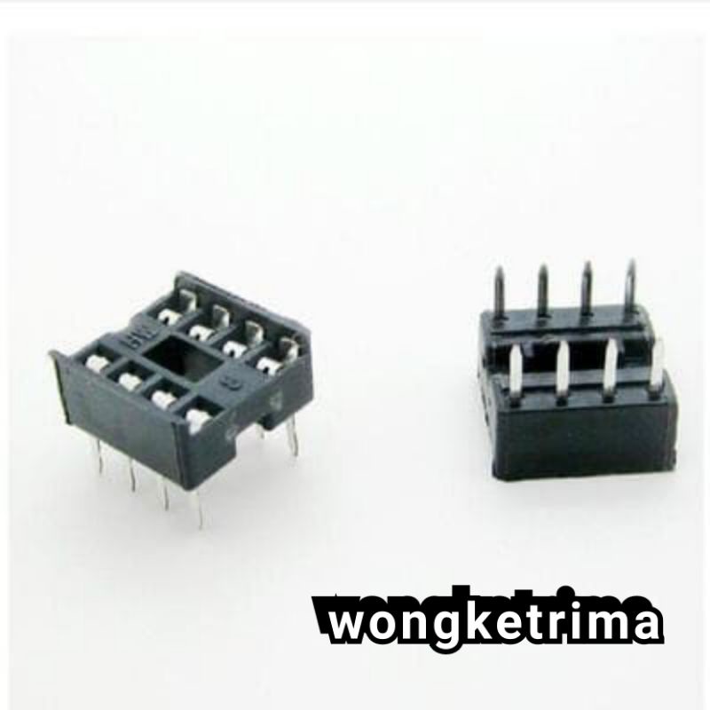 SOKET IC 2X4 SOKET IC 8 PIN