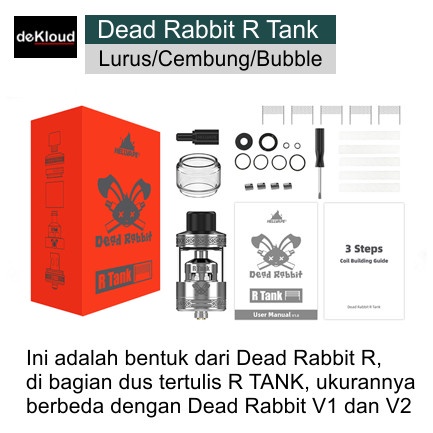 Dead Rabbit R Tank Replacement Glass | kaca gelas tabung tank tube