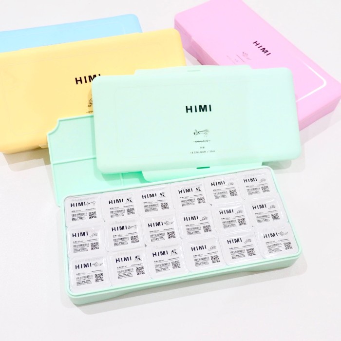 

(TERLARIS) Miya himi gouache 18 colors (30ml)