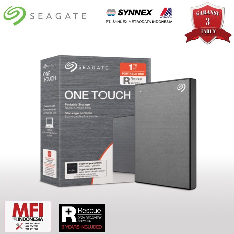 Harddisk External Seagate One Touch 1TB