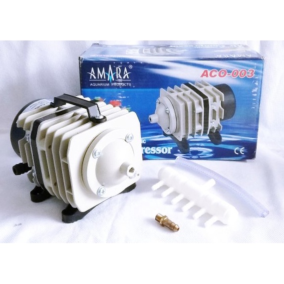 Aerator Blower Pompa Udara Air Pump Amara ACO-003 ACO003 Airator Aquarium