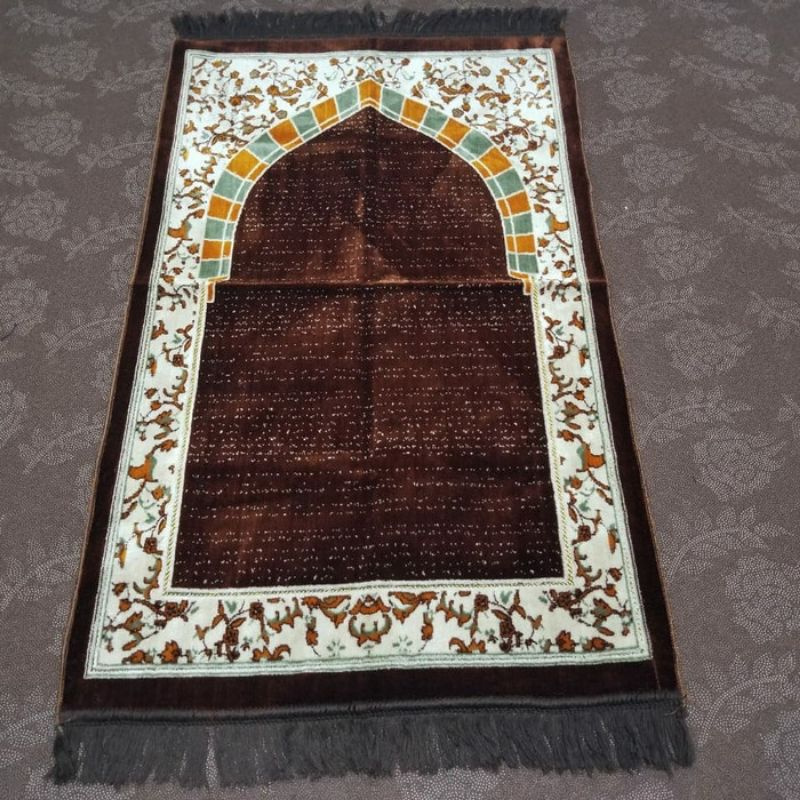 Sajadah akbar premium, tebal, motif terbaru uk 70×110 exclusive