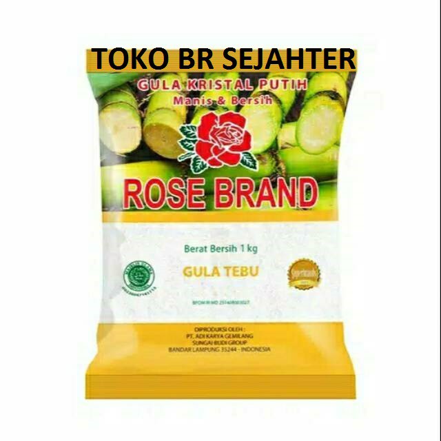 

GULA pasir 1kg Rosebrand