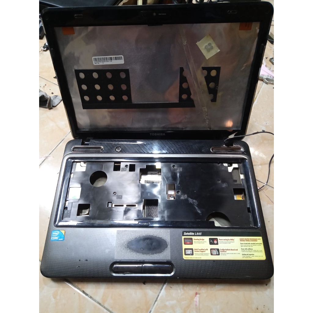Casing Case Toshiba L640 L645 L645D