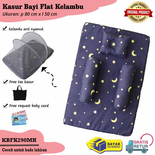 Kasur Bayi Lipat Kelambu Terlaris/Kasur Bayi Karakter Perlengkapan Bayi Baru Lahir Kado Lahiran Bayi Murah