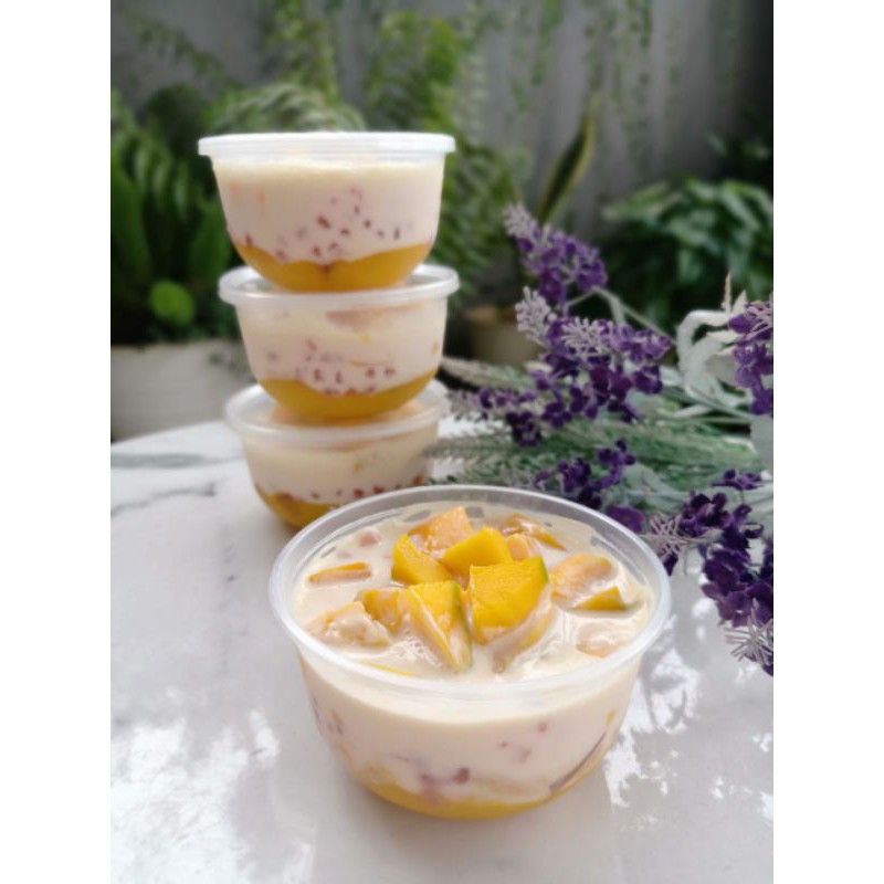 

Mango Sago 300 ml / Manggo Sagoo Dessert 650 ml Enak Fresh Homemade Tanpa Pengawet Salad Segar Murah