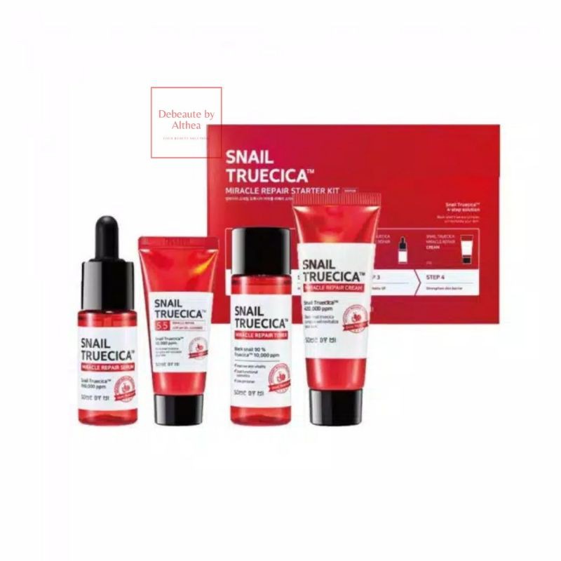 [BPOM] Some By Mi / SOMEBYMI - Snail Truecica Miracle Repair Starter Kit 4ea