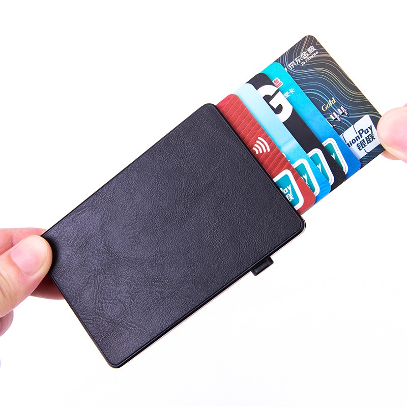 TG169 CARD HOLDER / DOMPET KARTU / TAS KARTU / METAL CASE RFID BLOCKING / TRAVEL ORGANIZER