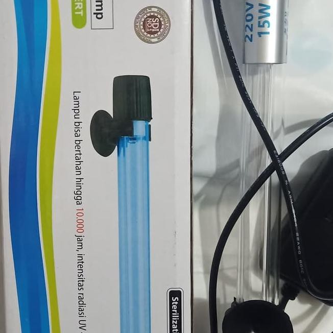 Best Terlaris HLA Aquarium lampu uv TAKARI 15 watt basmi alga ❉ Laris
