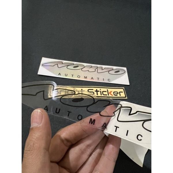 STICKER NOUVO AUTOMATIC PRINCUT